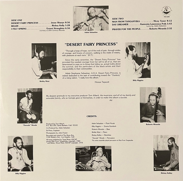 Adele Sebastian - Desert Fairy Princess | Pure Pleasure Records (PPAN NS680189) - 3