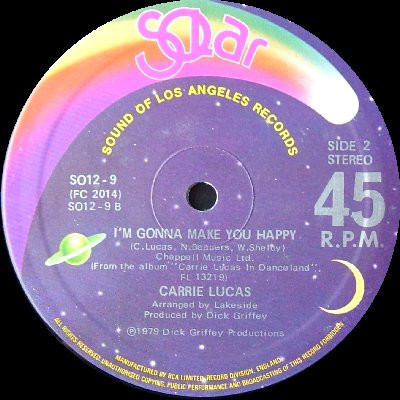 Carrie Lucas - Keep Smilin' | Solar (SO12-9) - 2