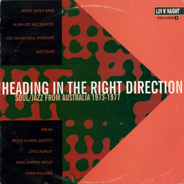 Various - Heading In The Right Direction (Soul/Jazz From Australia 1973-1977 Volume 1) | Luv N' Haight (LHLP 023)