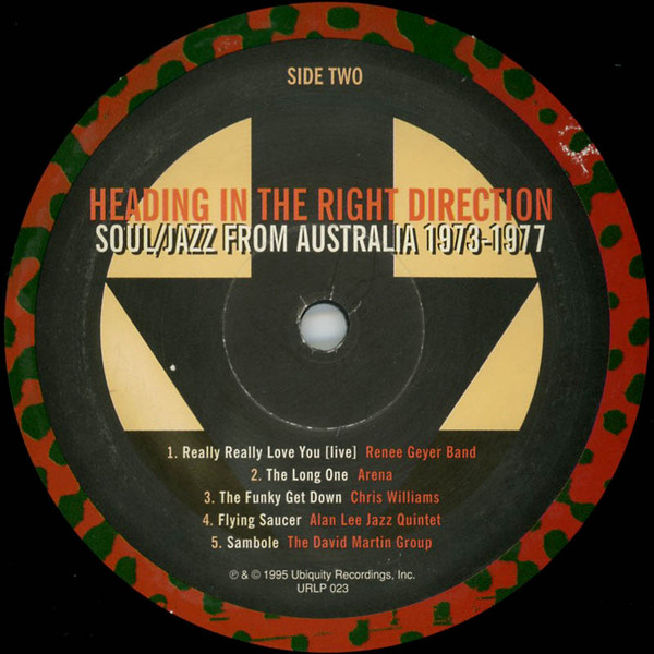 Heading In The Right Direction (Soul/Jazz From Australia 1973-1977 Volume 1)