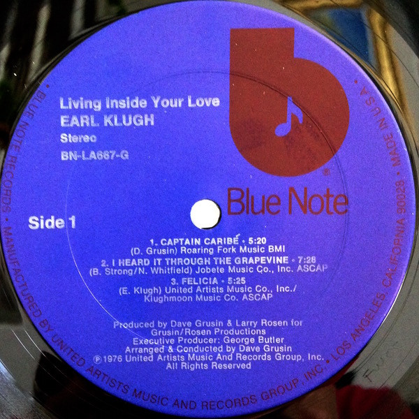Earl Klugh - Living Inside Your Love | Blue Note (BN-LA667-G) - 3 Earl Klugh - Living Inside Your Love | Blue Note (BN-LA667-G) - 3