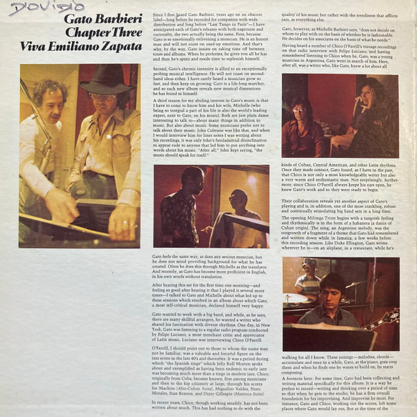 Gato Barbieri - Chapter Three: Viva Emiliano Zapata | ABC Impulse! (ASD-9279) - 3