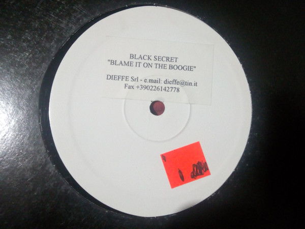 Black Secret - Blame It On The Boogie | Dieffe Publishing (DIEFFE 01)