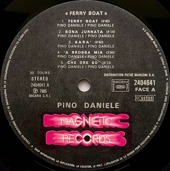 Pino Daniele - Ferry Boat | Magnetic Records (2404641) - 3