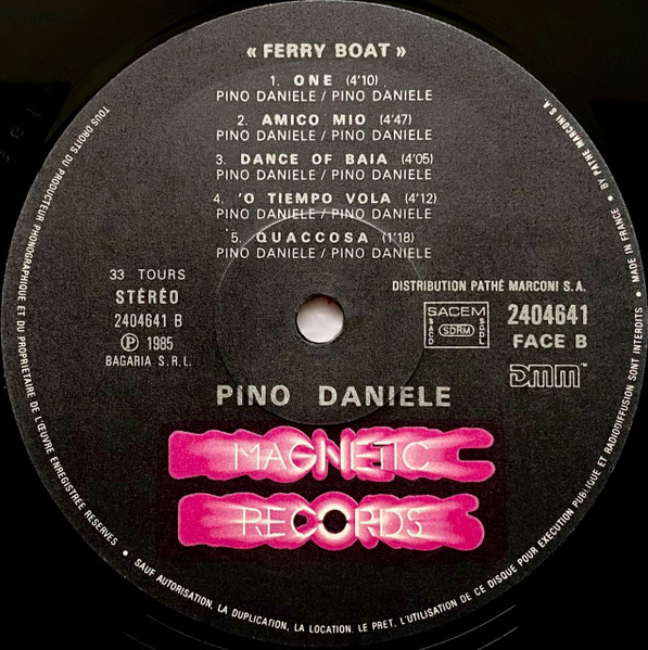 Pino Daniele - Ferry Boat | Magnetic Records (2404641) - 4