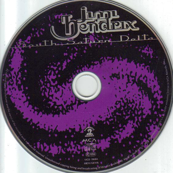 Jimi Hendrix - South Saturn Delta | MCA Records (MCD 11684) - 3 Jimi Hendrix - South Saturn Delta | MCA Records (MCD 11684) - 3