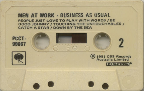 Men At Work - Business As Usual | Columbia (PCCT 90667) - 4 Men At Work - Business As Usual | Columbia (PCCT 90667) - 4