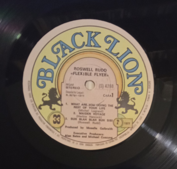 Roswell Rudd - Flexible Flyer - Vinilo | Black Lion Records (4288) - 3 Roswell Rudd - Flexible Flyer - Vinilo | Black Lion Records (4288) - 3