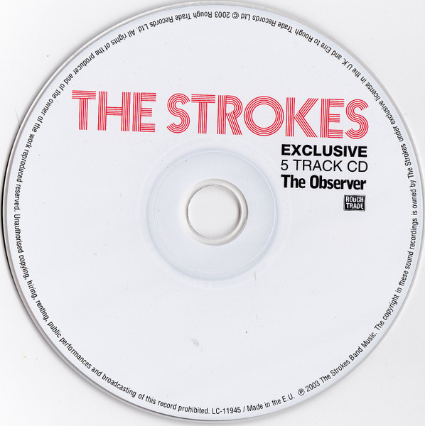 The Strokes - Exclusive 5 Track CD | Rough Trade (OBST 001) - 3