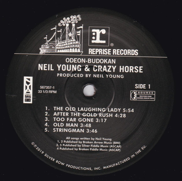 Neil Young With Crazy Horse - Odeon - Budokan [Vinyl] | Reprise Records (567357-1) - 4