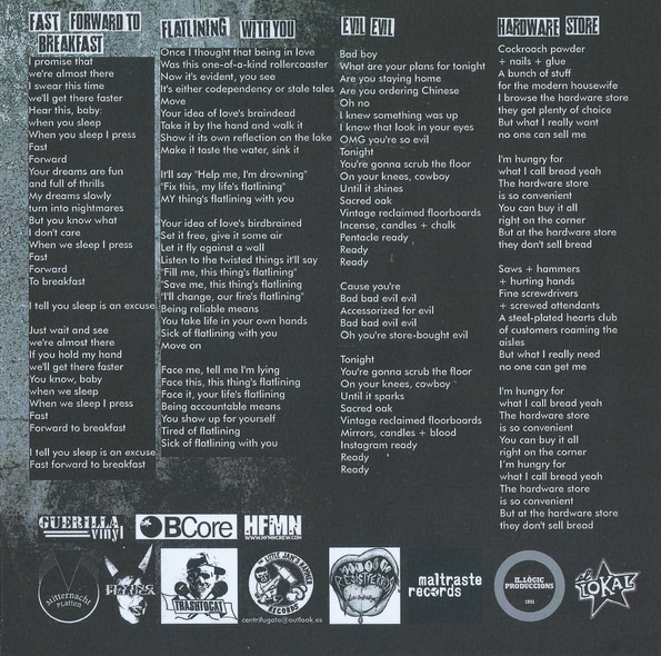 Againsters - The Breakfast EP | Maltraste Records (MTR000) - 4 Againsters - The Breakfast EP | Maltraste Records (MTR000) - 4