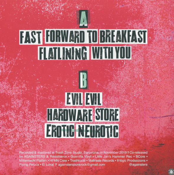 Againsters - The Breakfast EP | Maltraste Records (MTR000) - 2 Againsters - The Breakfast EP | Maltraste Records (MTR000) - 2