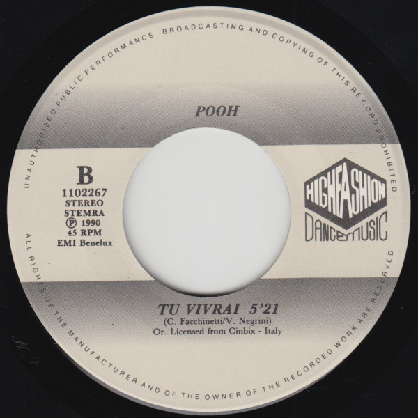 Pooh Feat. Eros Ramazzotti , Raf , Umberto Tozzi , Enrico Ruggeri - Tu Vivrai | Dureco (1102267) - 4 Pooh Feat. Eros Ramazzotti , Raf , Umberto Tozzi , Enrico Ruggeri - Tu Vivrai | Dureco (1102267) - 4