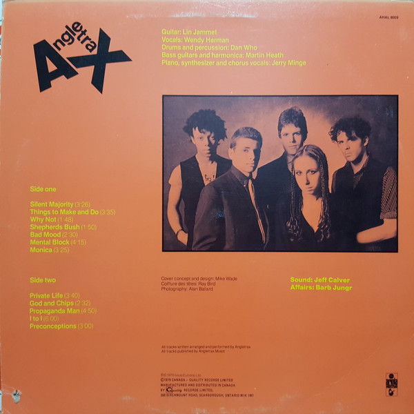 Angletrax - Angletrax | Ariola Hansa (AHAL 8009) - 2 Angletrax - Angletrax | Ariola Hansa (AHAL 8009) - 2
