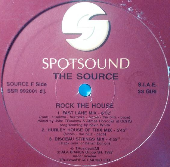 The Source - Rock The House | Spotsound Records (SSR 992001 DJ) - 2 The Source - Rock The House | Spotsound Records (SSR 992001 DJ) - 2