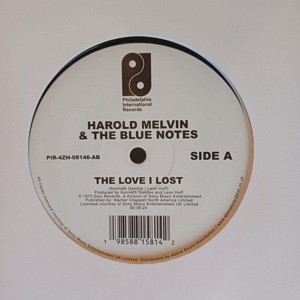 Harold Melvin And The Blue Notes - The Love I Lost | Philadelphia International Records (PIR-4ZH-08146-AB) - 2 Harold Melvin And The Blue Notes - The Love I Lost | Philadelphia International Records (PIR-4ZH-08146-AB) - 2