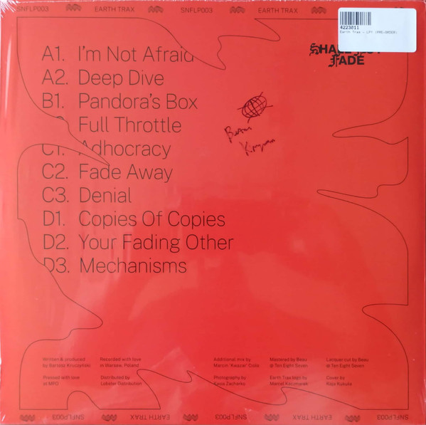 Earth Trax - LP1 | Shall Not Fade (SNFLP003) - 2