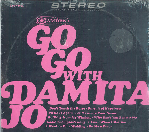 Damita Jo - Go Go With Damita Jo | RCA Camden (CAS-900(e)) - main