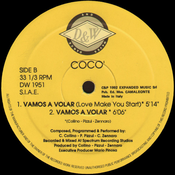 Coco - Vamos A Volar | Dance And Waves (DW 1951) - 3 Coco - Vamos A Volar | Dance And Waves (DW 1951) - 3