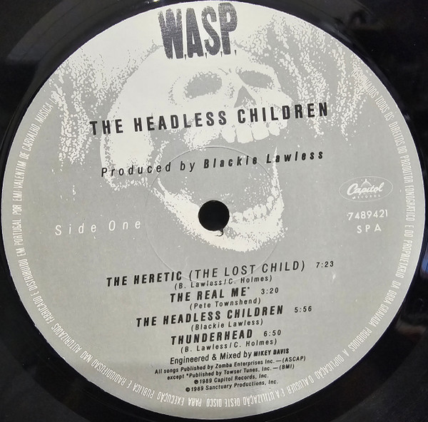 W.A.S.P. - The Headless Children | Capitol Records (74 8942 1) - 4