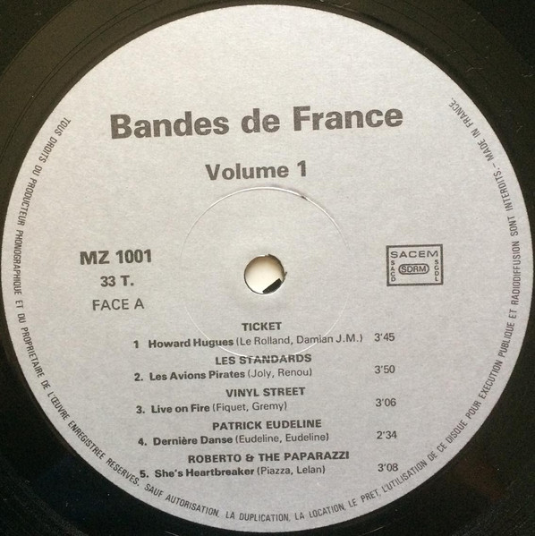 Various - Bande De France Vol.1 | Magic Zip (MZ 1001) - 3 Various - Bande De France Vol.1 | Magic Zip (MZ 1001) - 3