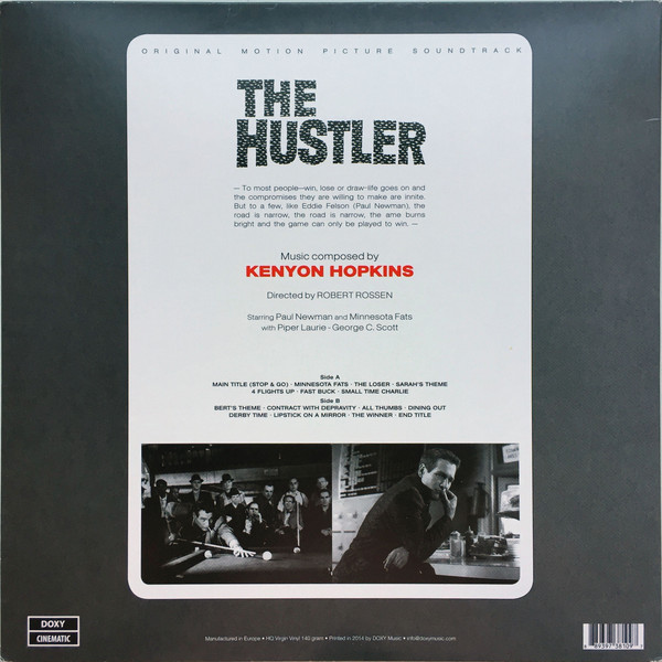 Kenyon Hopkins - The Hustler (Original Motion Picture Soundtrack) | Doxy Cinematic (DOC109) - 2