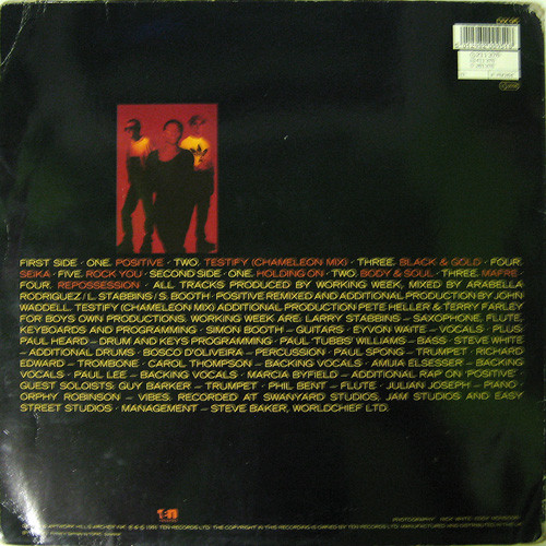 Working Week - Black & Gold | 10 Records (DIX 95) - 3