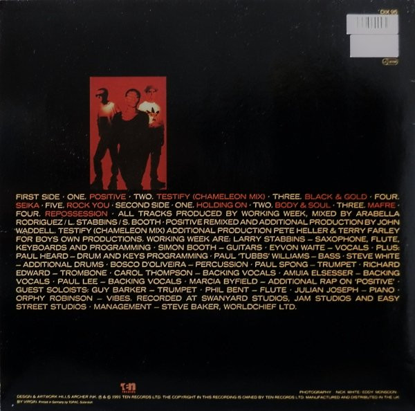 Working Week - Black & Gold | 10 Records (DIX 95) - 2