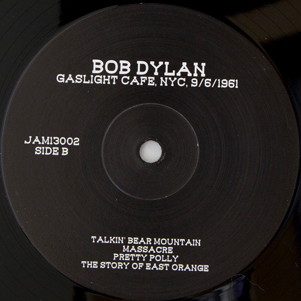 Bob Dylan - Gaslight Cafe, NYC, 9/6/1961 | Jambalaya Records And Tapes (JAM13002) - 4