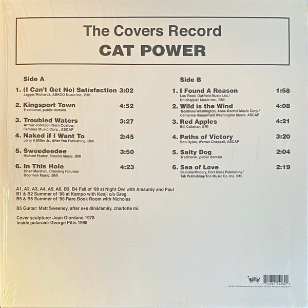 Cat Power - The Covers Record | Matador (OLE 426-0) - 2
