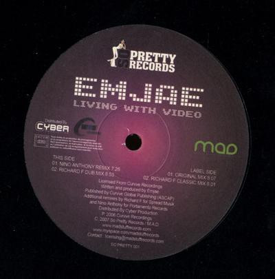Emjae - Living With Video | So Pretty Records (SO PRETTY 001) - main