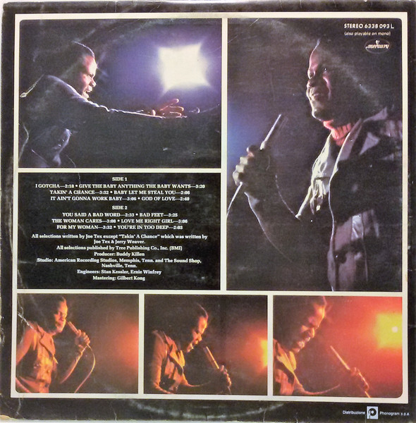 Joe Tex - I Gotcha | Mercury (6338 093 L) - 2 Joe Tex - I Gotcha | Mercury (6338 093 L) - 2