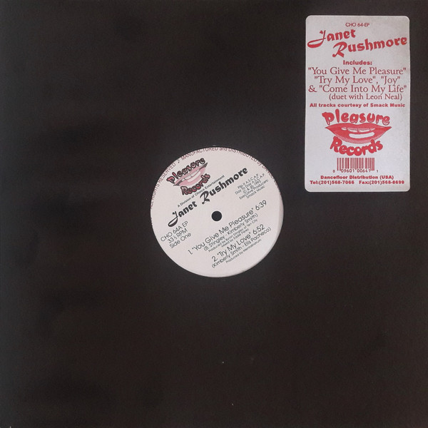 Janet Rushmore - You Give Me Pleasure | Pleasure Records (CHO 64-EP)