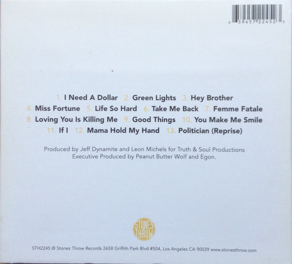 Aloe Blacc - Good Things | Stones Throw Records (STH2245) - 2
