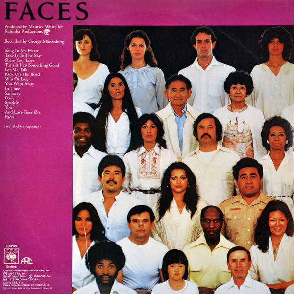 Earth, Wind & Fire - Faces | CBS (S88498) - 2