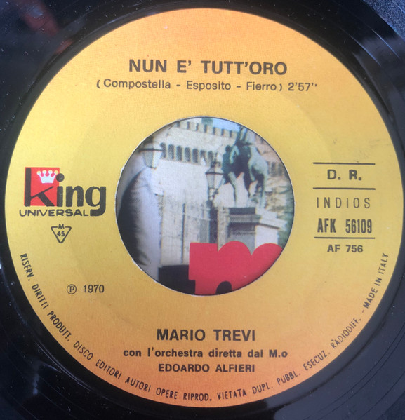 Mario Trevi - Malacatena / Nun E' Tutt'Oro | King Universal (AFK 56109) - 4