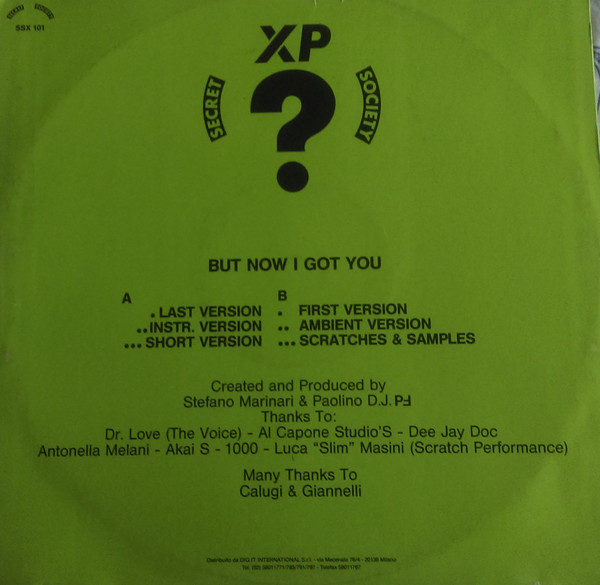 Paoliño & Stefano Marinari - But Now I Got You | Secret Society (SSX 101) - 2