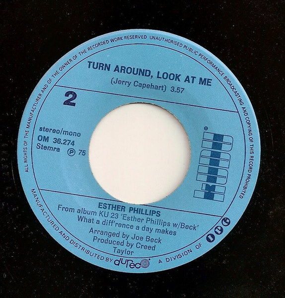 Esther Phillips - What A Diff'rence A Day Makes | Dureco (OM 36.274) - 4