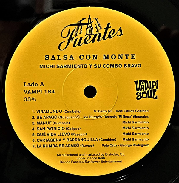 Michi Sarmiento Y Sus Bravos - Salsa Con Monte | Vampi Soul (VAMPI 184) - 3 Michi Sarmiento Y Sus Bravos - Salsa Con Monte | Vampi Soul (VAMPI 184) - 3