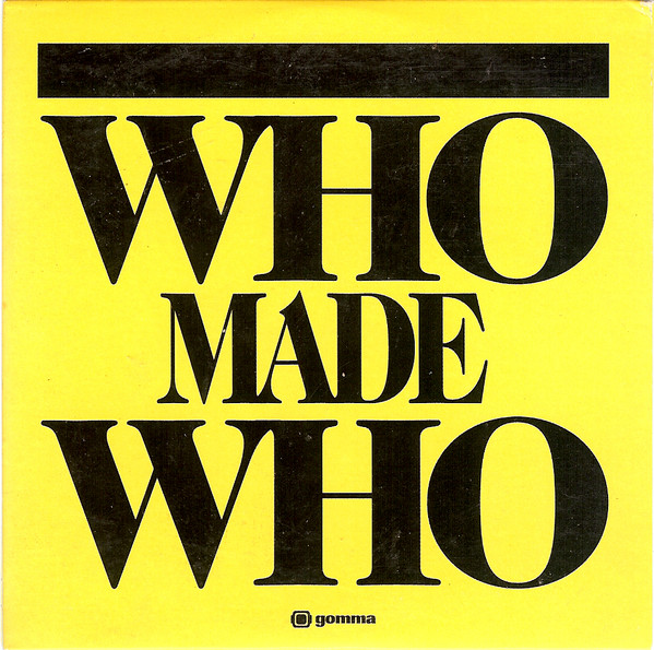 WhoMadeWho - WhoMadeWho | Gomma (Gomma 060) - main WhoMadeWho - WhoMadeWho | Gomma (Gomma 060) - main