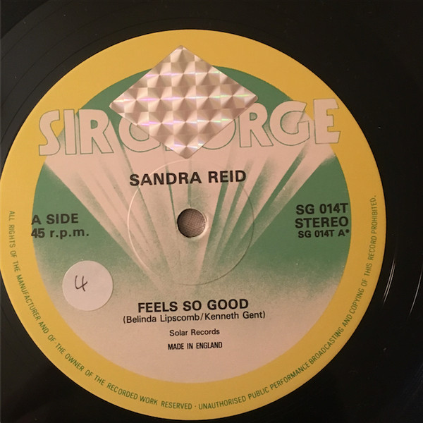 Sandra Reid - Feels So Good | Sir George (SG 014T) - 2
