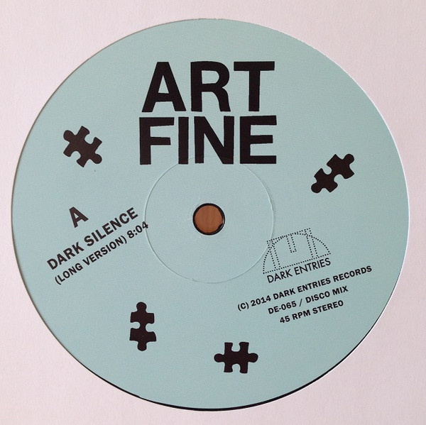 Art Fine - Dark Silence | Dark Entries (DE-065) - 3