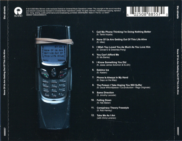 The Streets - None Of Us Are Getting Out Of This Life Alive | Island Records (0888557) - 2 The Streets - None Of Us Are Getting Out Of This Life Alive | Island Records (0888557) - 2