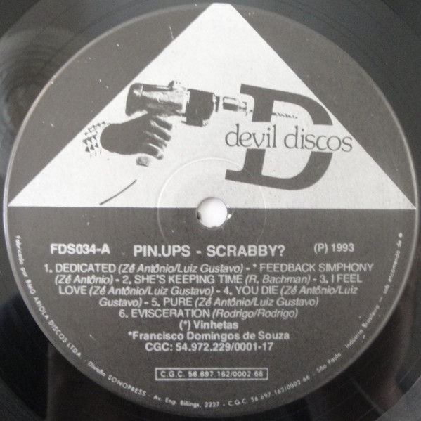 Pin Ups - Scrabby? | Devil Discos (FDS 034) - 3 Pin Ups - Scrabby? | Devil Discos (FDS 034) - 3