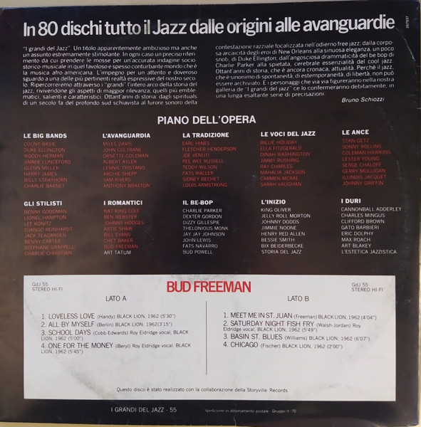 Bud Freeman - Bud Freeman | Fabbri Editori (GDJ55) - 2