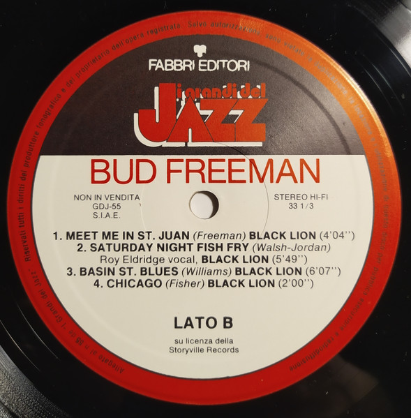 Bud Freeman - Bud Freeman | Fabbri Editori (GDJ55) - 3