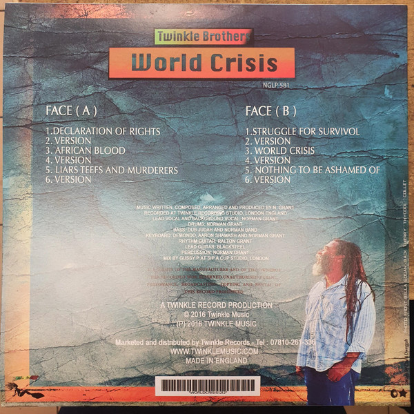 Twinkle Brothers - World Crisis | Twinkle Music (NGLP581) - 3 Twinkle Brothers - World Crisis | Twinkle Music (NGLP581) - 3