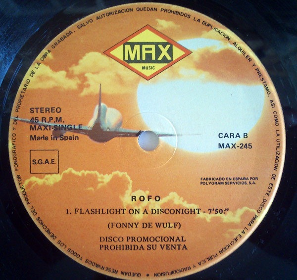 Rofo - Beach Love / Flashlight A Disco Night | Max Music (MAX 245) - 4
