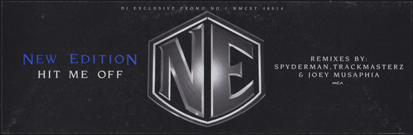 New Edition - Hit Me Off (Promo 1) | MCA Records (WMCST 48014) - 3 New Edition - Hit Me Off (Promo 1) | MCA Records (WMCST 48014) - 3
