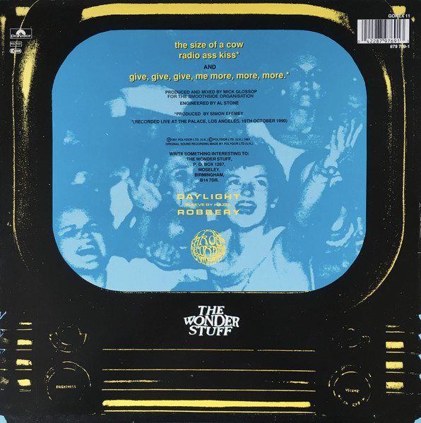 The Wonder Stuff - The Size Of A Cow | The Far Out Recording Company (GONEX 11) - 2 The Wonder Stuff - The Size Of A Cow | The Far Out Recording Company (GONEX 11) - 2